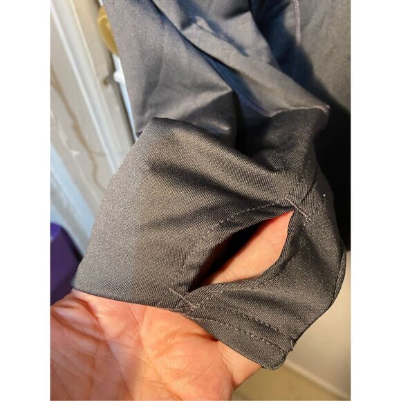 Brooks, men’s reflective, pullover, gray, long sleeve equilibrium, top S/L - Picture 4 of 6